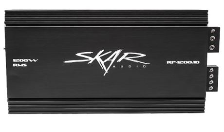 Skar Audio RP-1200.1D Monoblock 1200-Watt Class D MOSFET Subwoofer Amplifier