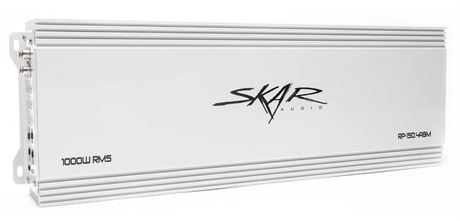 Skar Audio RP-1200.1D Monoblock 1200-Watt Class D MOSFET Subwoofer Amplifier