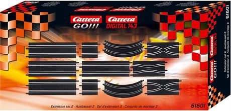 Carrera Go!!! Extension Set #2 - 11Piece Track Expansion Accessory Pack