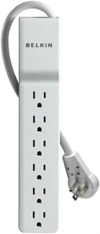 Belkin 6-Outlet Home/Office Surge Protector with Rotating Plug