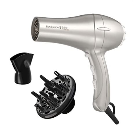 REMINGTON Shine Therapy Argan Oil & Keratin Hair Dryer / Blow Dryer