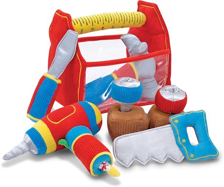 Melissa & Doug Toolbox Fill and Spill Toddler Toy