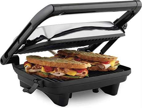 Hamilton Beach Electric Panini Press Grill with Locking Lid