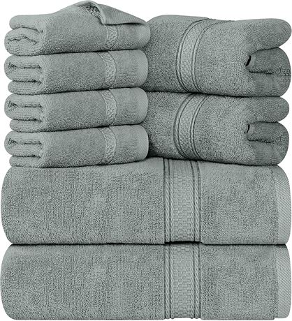 Utopia Towels Premium Towel Set - Cool Grey