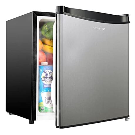 Upstreman 1.7 Cu.ft Mini Fridge with Freezer