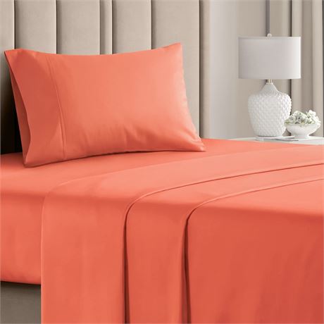 Twin Size Bamboo Sheets - Cooling and Breathable Sheets