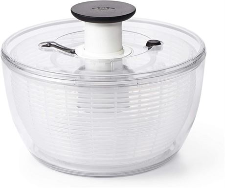 OXO Good Grips Large Salad Spinner - 6.22 Qt., White