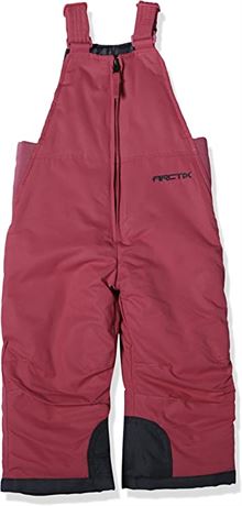 Arctix Chest High Snow Bib Overalls for Kids - 24M - Pink