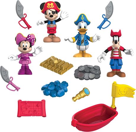 Mickey Mouse Pirate Adventure Figure Set