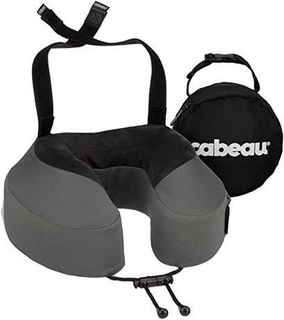 Cabeau Evolution S3 Airplane Travel Neck Pillow, Steel