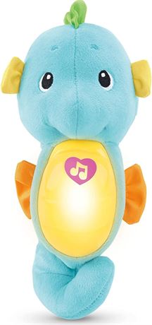 Fisher-Price Musical Baby Toy Soothe & Glow Seahorse