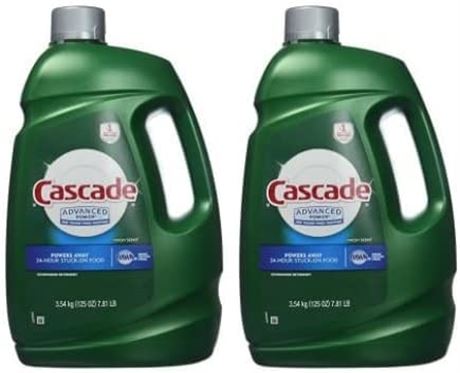 Cascade Advanced Power Liquid Machine Dishwasher Detergent with Dawn