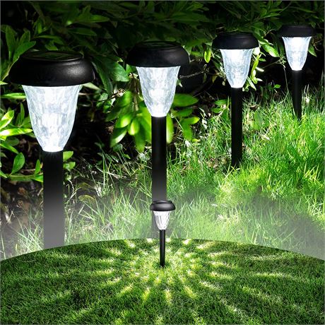 Solar-Powered Pathway Lights (12-Pack)