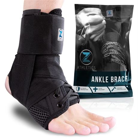 Zenith Ankle Brace Lace Up Adjustable Support