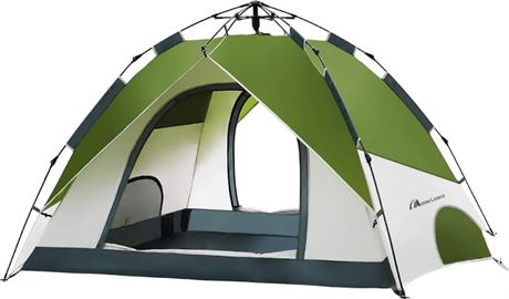 MOON LENCE Pop Up Tent Family Camping Tent for 4