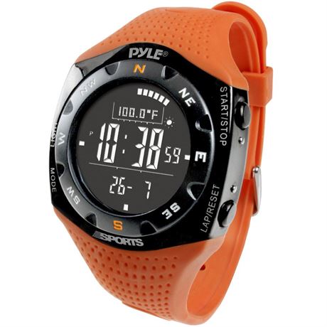 Pyle Multifunction Ski Training Watch