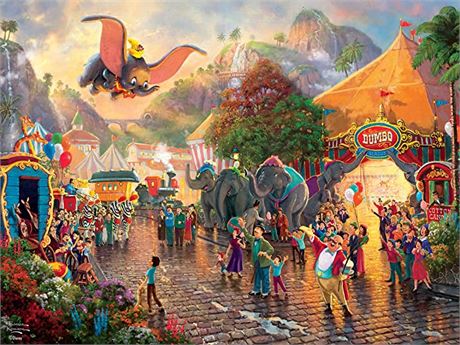 Ceaco - Thomas Kinkade - Disney Dreams Collection - Dumbo - 300 Pcs