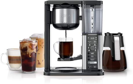 Ninja CM401 Specialty 10-Cup Coffee Maker, with 4 Brew Styles for Ground Coffee