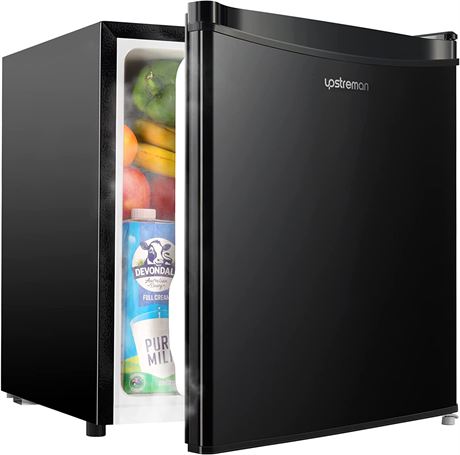 Upstreman 1.7 Cu.ft Mini Fridge with Freezer