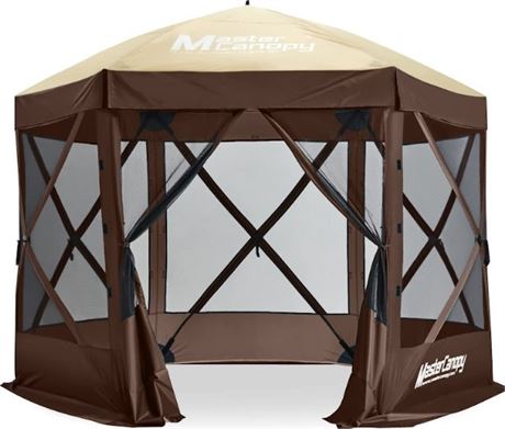 MASTERCANOPY 10x10 Pop up Gazebo Outdoor Camping Tent with Carry Bag