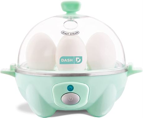 Dash Rapid Egg Cooker: 6 Capacity Electric - Aqua