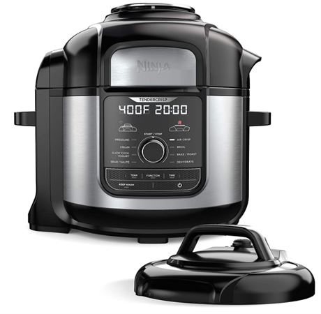 Ninja Foodi TenderCrisp 9-in-1 8-Quart Deluxe XL Pressure Cooker