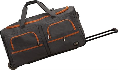 Rockland Luggage 30in Rolling Duffle Bag - 6 pack