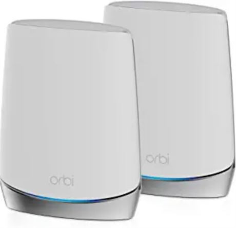 Netgear Netgear - Orbi AX4200 Tri-Band Mesh Wi-Fi 6 System (2-Pack) - White