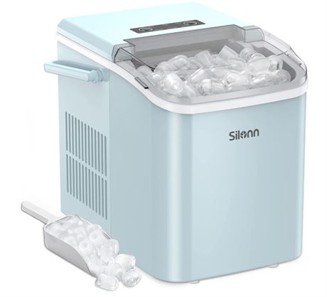 Silonn Countertop Ice Maker Machine with Handle