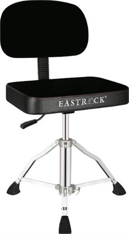 EASTROCK Drum Throne with Backrest