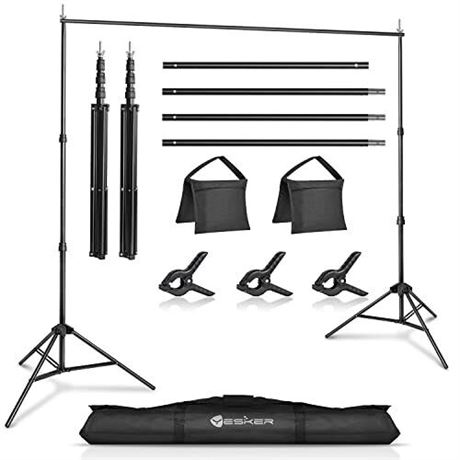 Yesker Photo Video Studio 10ft Adjustable Backdrop Stand