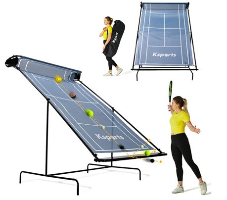 Ksports Racquet Sports Tennis Rebounder Net Large, Indoor/Outdoor Use