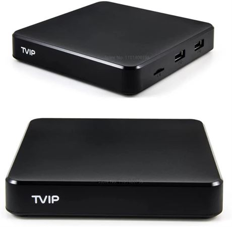 Black TVIP S-Box V.605 4K Special Edition Linux IPTV Box