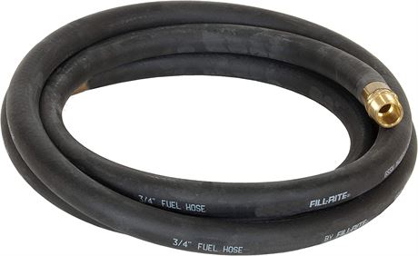 Fill-Rite FRH07512 3/4 Inch by 12 Foot Neoprene Fuel Transfer Hose