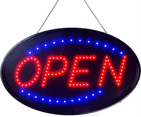 Ultima LED Neon Open Sign for Business, 23" x 14"