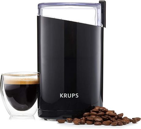 Krups One-Touch Stainless Steel Coffee Grinder