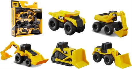 CAT Official Toys - Little Machines - 5 Set