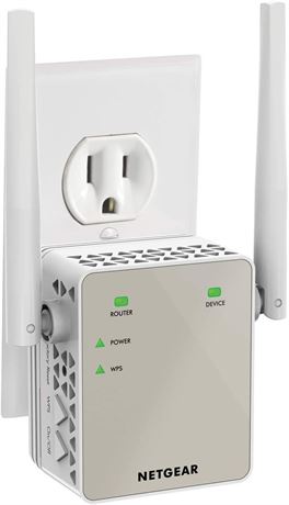 NETGEAR Wi-Fi Range Extender EX6120 - Coverage Up to 1500 Sq Ft