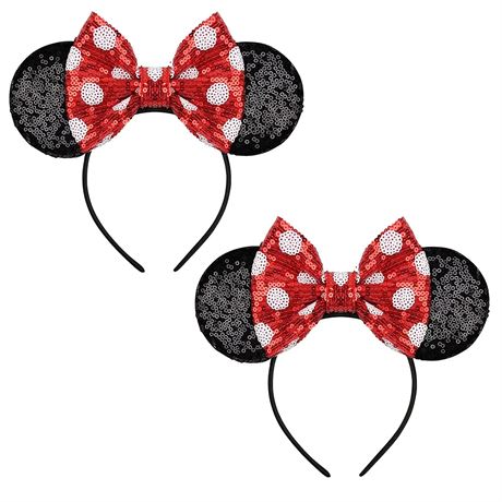 Minnie Costume Ears,2 Pcs