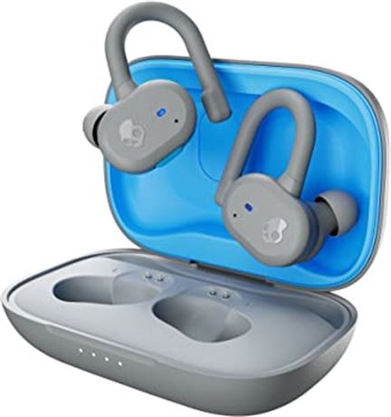 Skullcandy Push Active True Wireless in-Ear Earbud - Light Grey/Blue