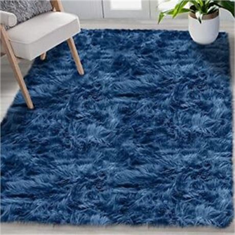 3 X 5 Ft Super Soft Rug Non-Slip Shag Rug