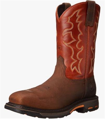 ARIAT WORK Men WorkHog Wide Square Toe Steel Toe Work Boot, 12EE