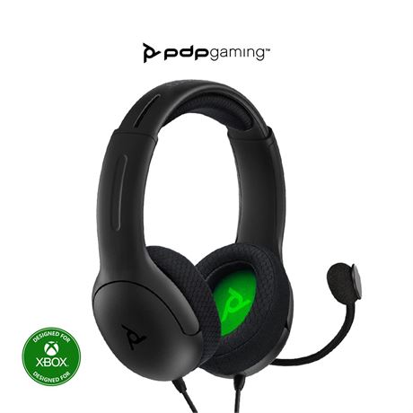 PDP AIRLITE Headset with Mic for Xbox - Black