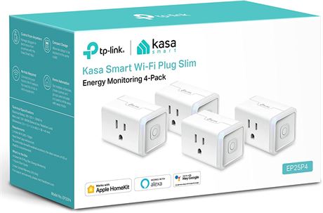 Kasa Smart Plug Mini 15A Apple HomeKit Supported Smart Outlet