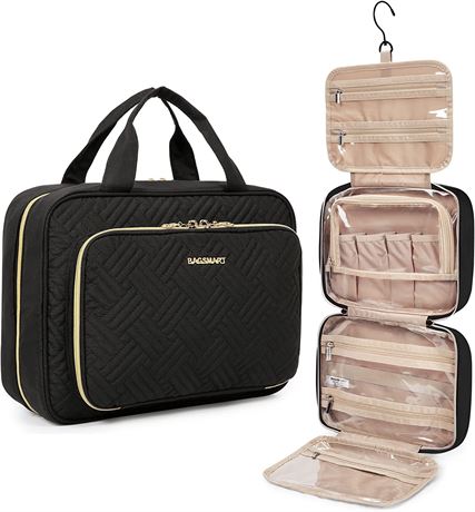 BAGSMART Hanging Travel Toiletry Bag