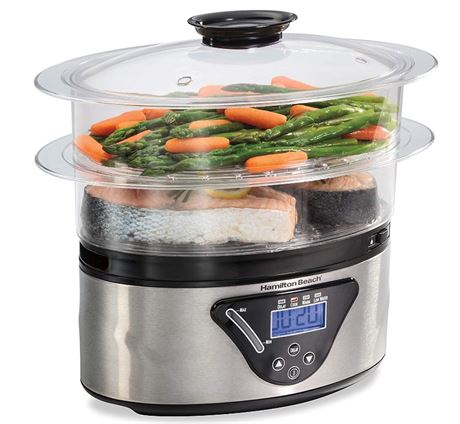 Hamilton Beach¨ 5.5 Quart Digital Steamer