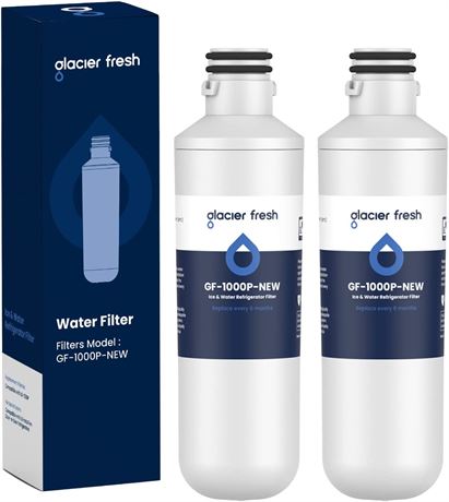 GLACIER FRESH Water Filter LT1000PC Replacement for Refrigerator