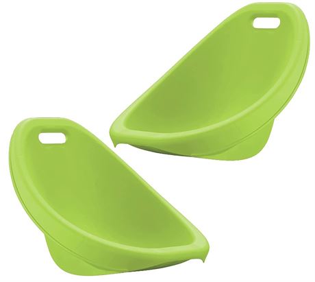 American Plastic Toys Little Kids Max Scoop Rocker, Green, 2Pk