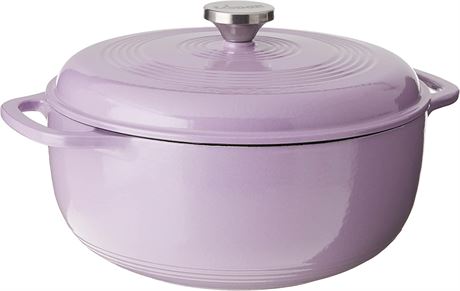 Lodge Enameled Dutch Oven, 6 Qt, Lilac