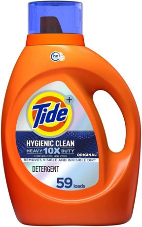 Tide Heavy Duty Laundry Detergent 92oz - 59 Loads